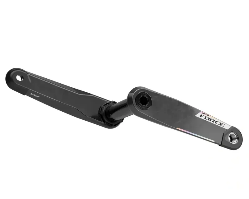 SRAM Force E1 Dub Wide 160mm 8-bolt Crankarm Set in Black