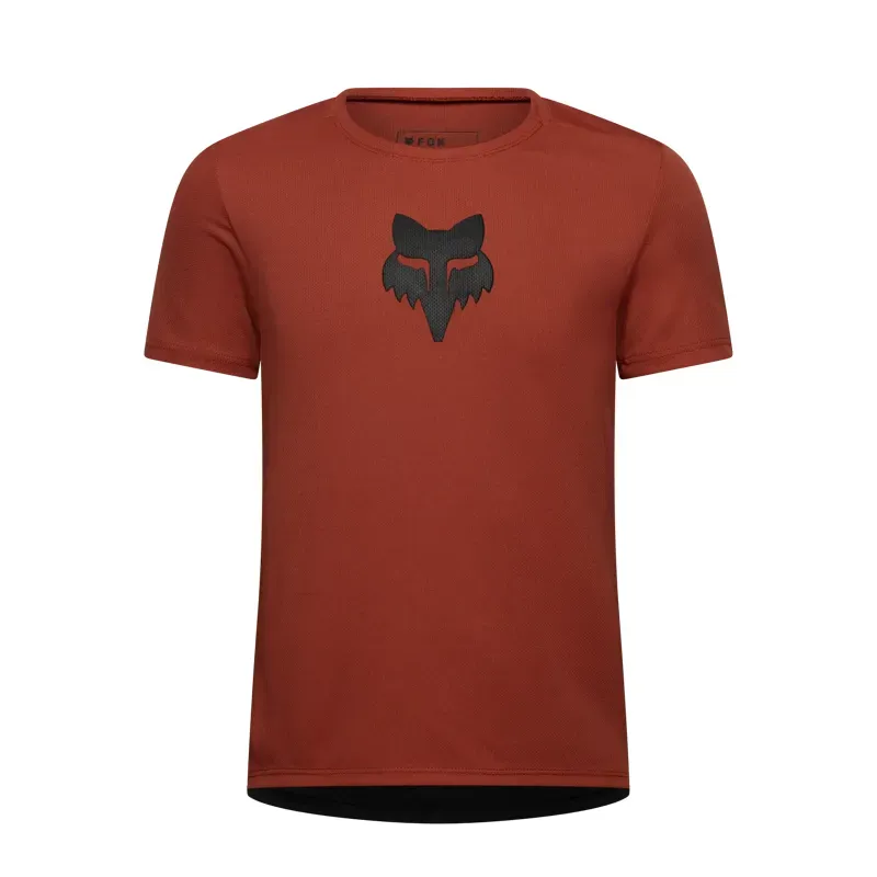 Yth Ranger Ss Jersey Fox Head Amber Scarlet yl
