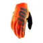 100% Brisker Cold Weather Gloves in Fluo Orange