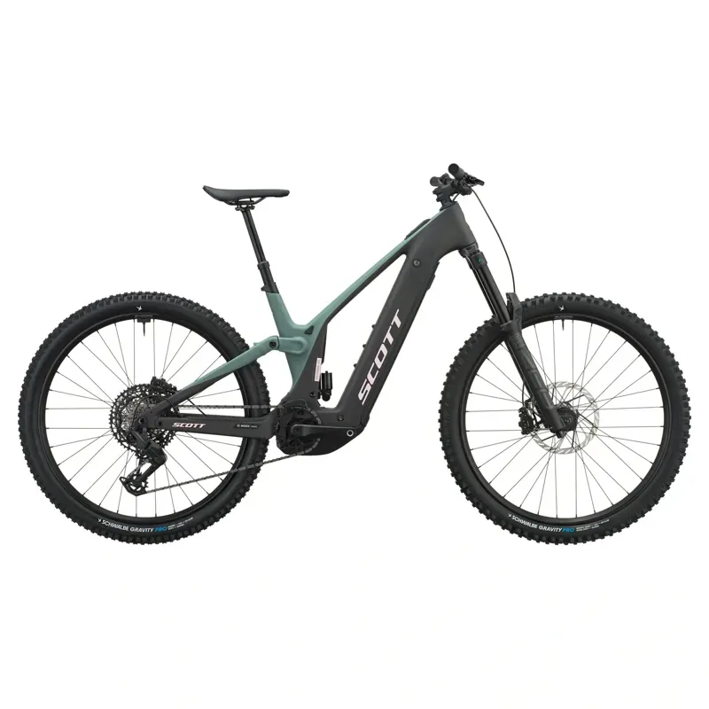 Scott Patron ST 10 eMoutnain Bike in Moss Green/Carbon Black