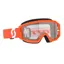 Scott Primal Clear Goggle In Orange/White/Clear Works
