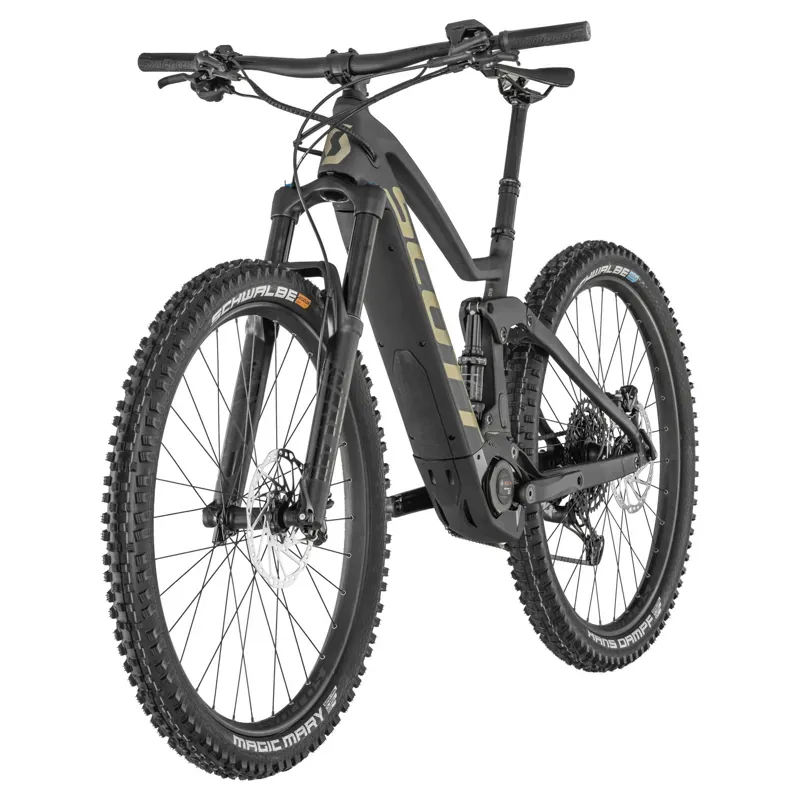 2022 Scott Genius eRIDE 910 Electric Bike in Black-1