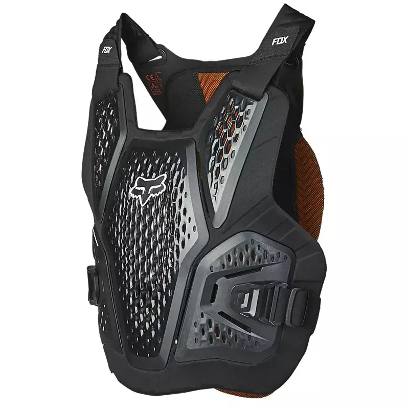 Fox Raceframe Impact Soft Back CE D3O Chest Guard in Black