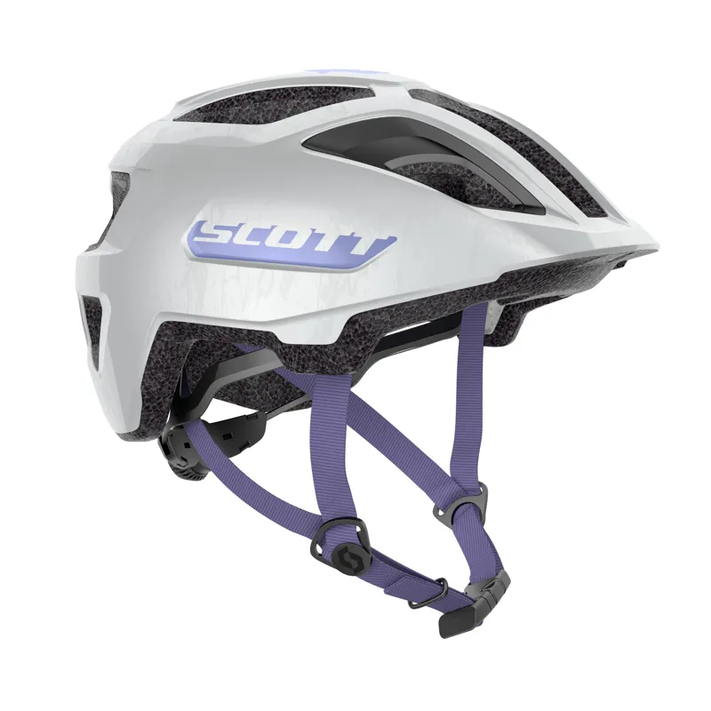 Scott Spunto Plus Junior CE Helmet In White/Dream Blue