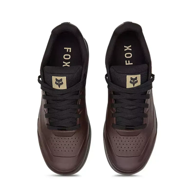 Fox Union Flat Shoes In Cocoa Brown-2