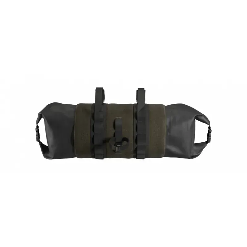 Brooks Scape Handlebar Roll Bag in Mud Green-4