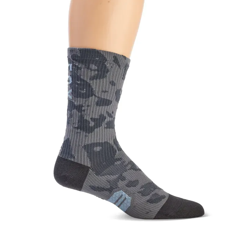 Fox 8inch Ranger Sock in Grey Camo