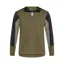 Fox Youth Defend Long Sleeve Jersey in Olive Green
