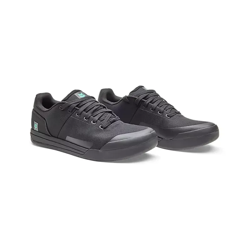 Fox Union Canvas Shoes in Black-3