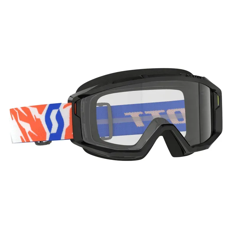 Scott Primal Youth Goggles in Black/Clear