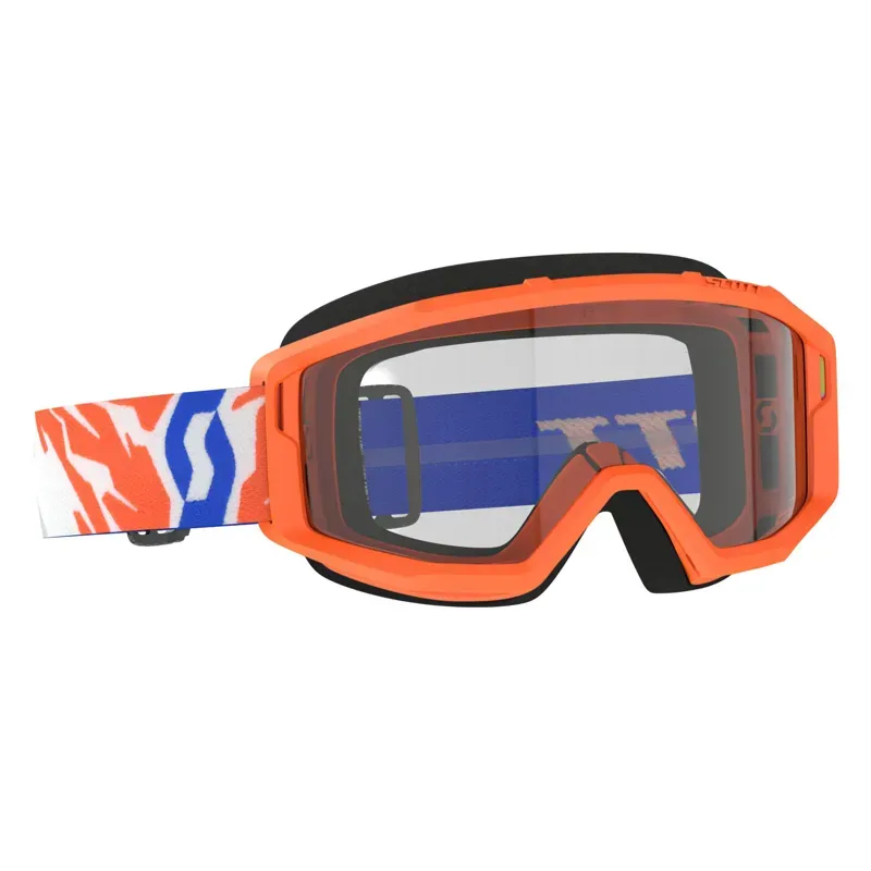 Scott Primal Youth Goggles in Orange/Clear