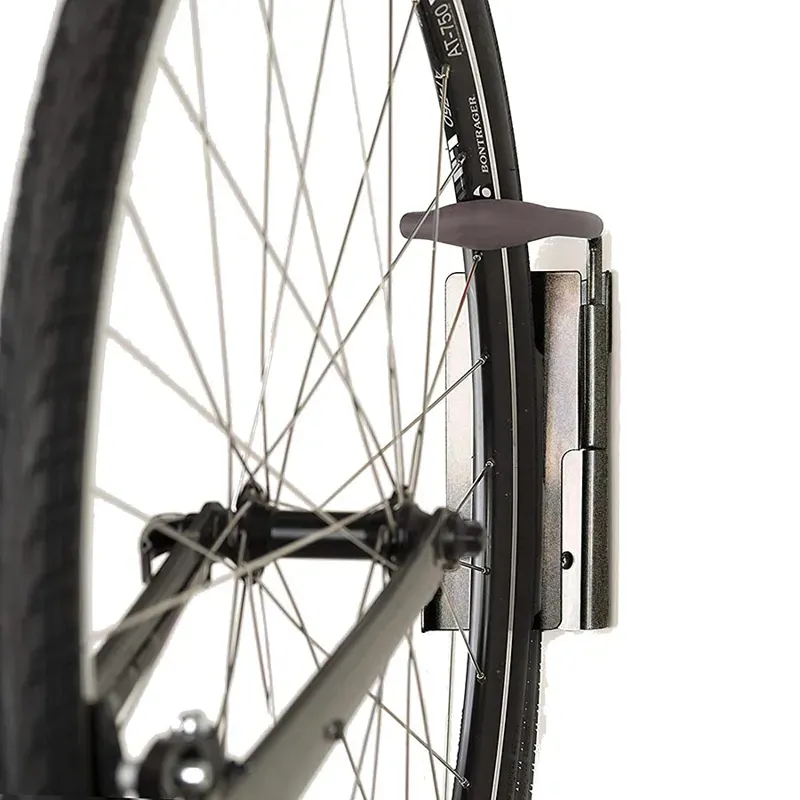 Delta Hinged Single Bike Hook in Black-3