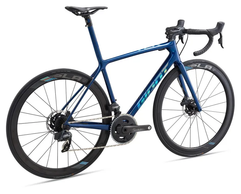 2020 Giant TCR Advanced SL 1 Disc Carbon Road Bike in Blue-5