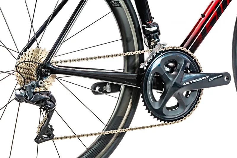 2020 Giant TCR Advanced Pro 0 Carbon Road Bike in Red-2