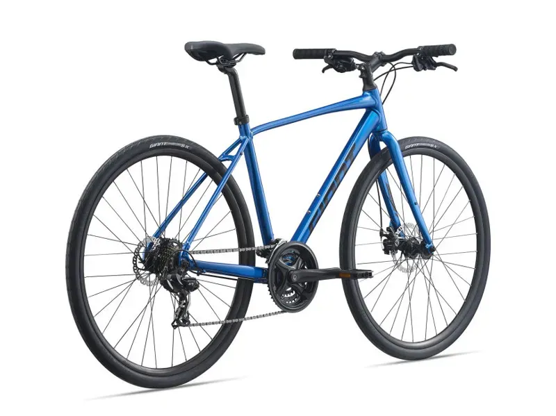 21 Giant Escape 3 Disc Hybrid Bike In Blue 21 Giant Escape 3 Disc Hybrid Bike In Blue