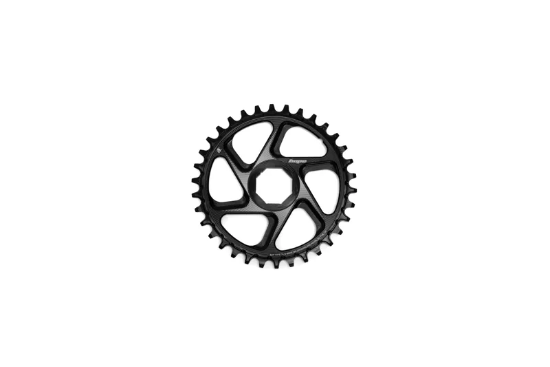 Hope Spiderless Chainring in Black-1