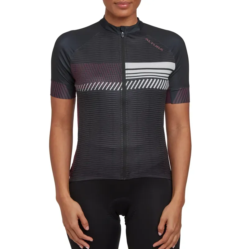 2021 Altura Womens Club Short Sleeve Jersey in Black