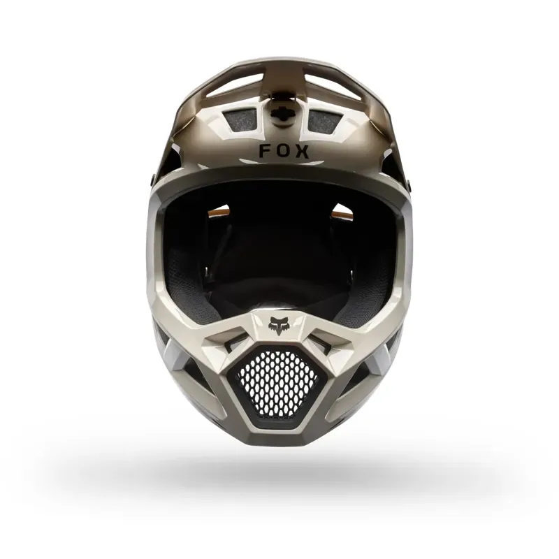 Fox Youth Rampage Vault Helmet in Chalk White-2