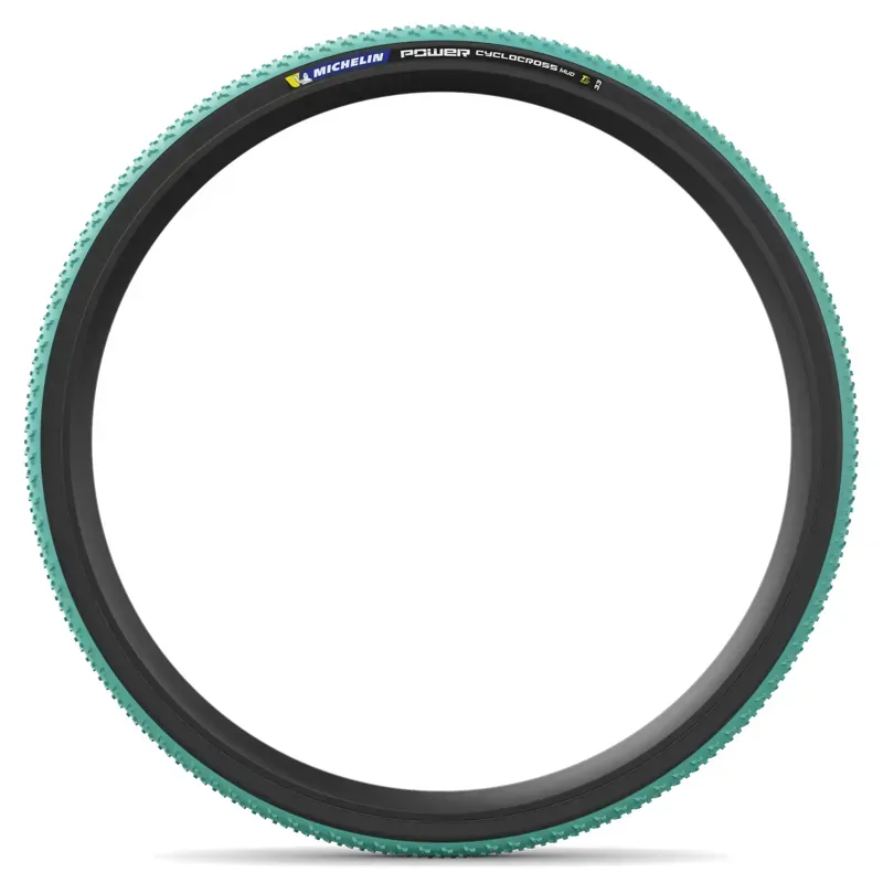 Michelin Power Cyclocross Mud Competition Line 700x33c Tyre in Green-3