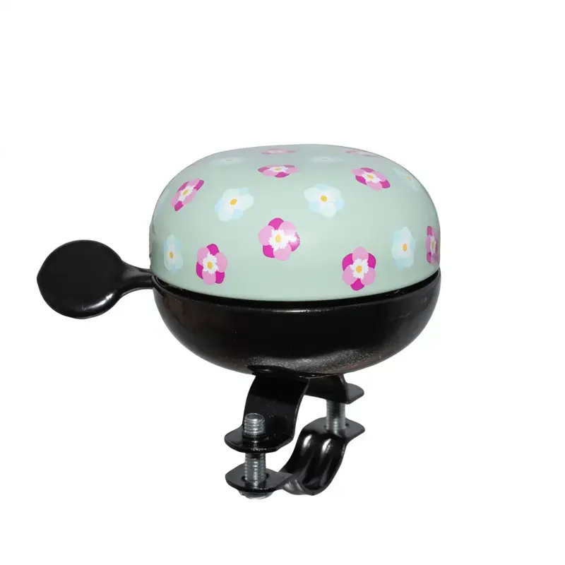 M Part Ding Dong 22.2mm Bicycle Bell in Little Flowers-1