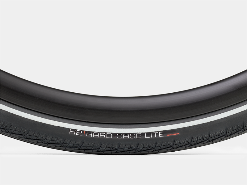Tyre Bontrager H2 Hard-Case Lite 700x40c Reflectiv BLACK 700c x 40mm-2