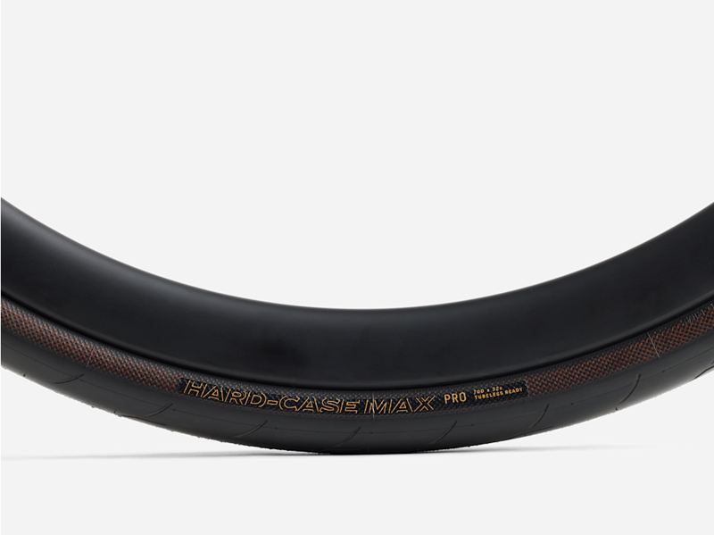 Bontrager Hard-Case Max Pro 700x28c Road Tire in Black-2