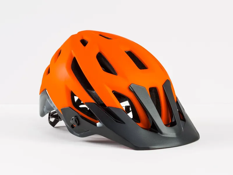 mtb helmet orange