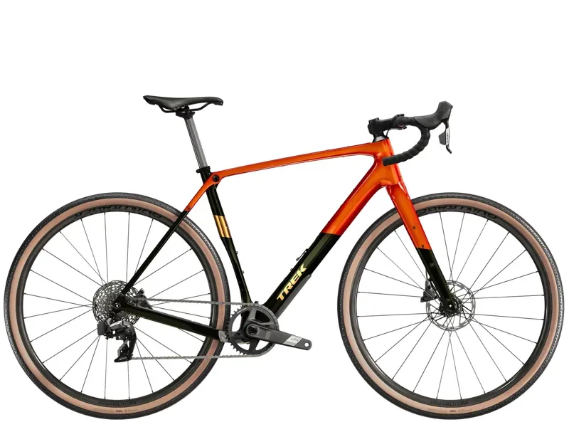 Trek Checkpoint SL 5 AXS Gravel Bike In Lava/Black Olive