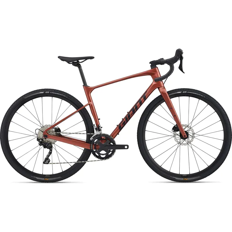 Giant Revolt Advanced 3 Gravel Bike in Terracotta