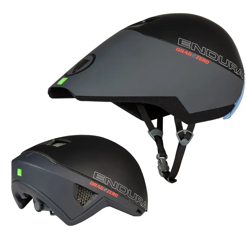 Endura D2Z Aeroswitch TT and Road Helmet in Black-8