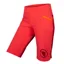 Endura SingleTrack Lite Womens Shorts in Red