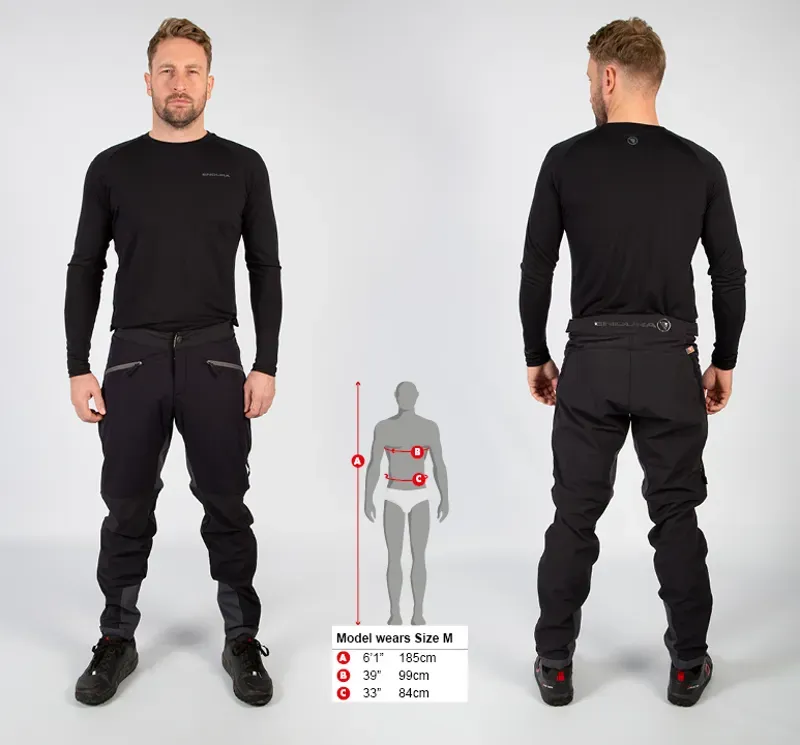 Endura MT500 Freezing Point Trousers in Black-1