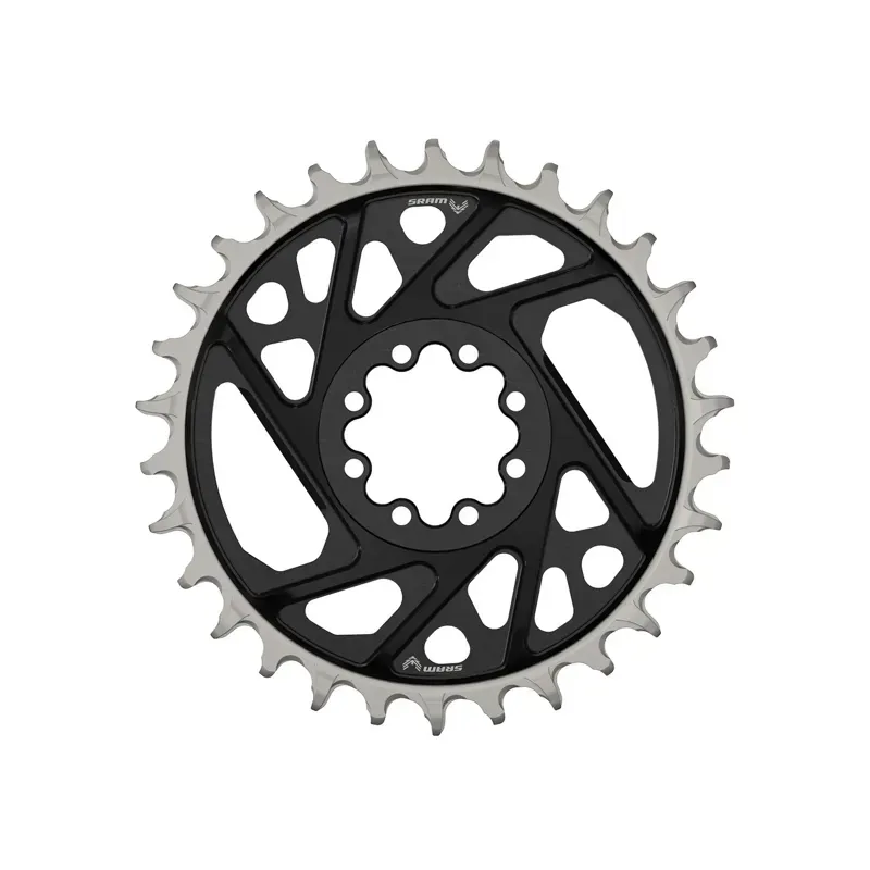 SRAM Chain Ring T-TYPE Direct Mount 3mm Offset Eagle (including 8 Bolts) XX D1 2023: BLACK 3