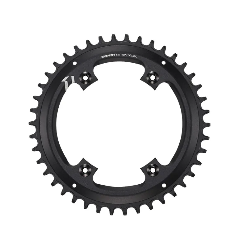 SRAM X-Sync Asymmetric 42-tooth 11-speed Aluminium Chainring in Black
