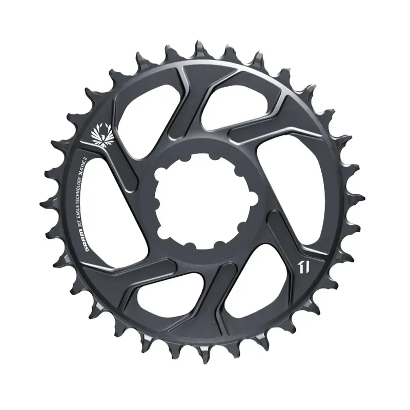 SRAM X-Sync 2 SL DM 3mm Offset Boost Eagle Chain Ring in Lunar Grey-1
