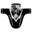 Burgtec Moto Mudguard in Acid Wash