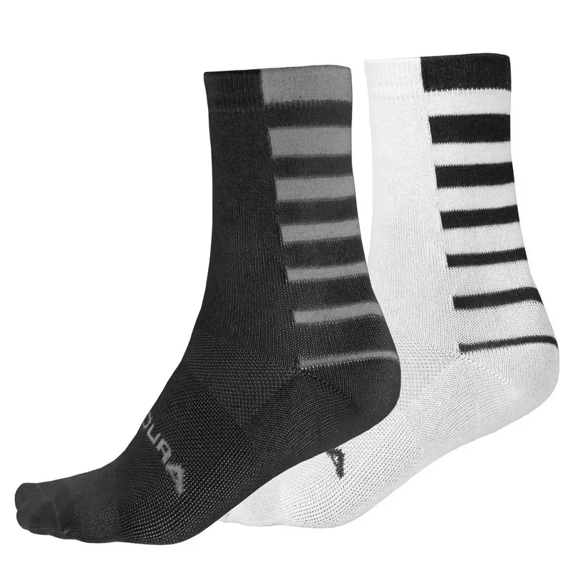 SOCKS Coolmax Black S-M 2 Pack