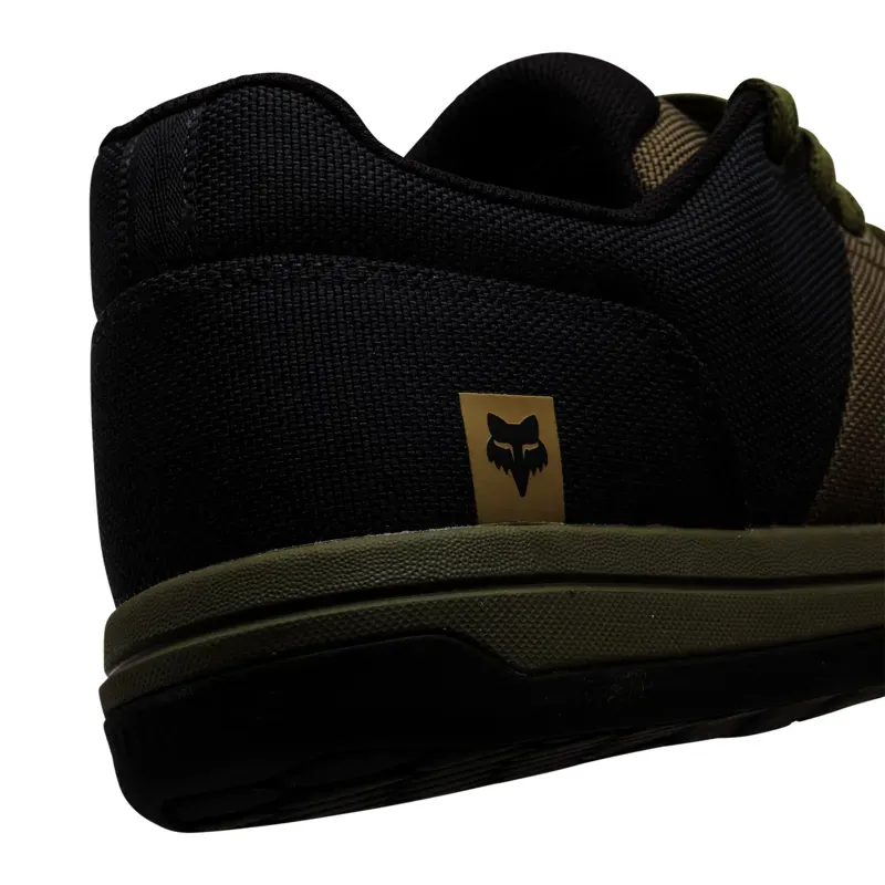 Fox Union Canvas Shoes in Olive Green-8