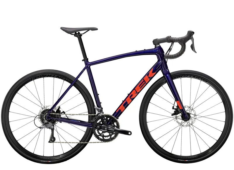 Trek Domane AL Disc Road Bike in Purple