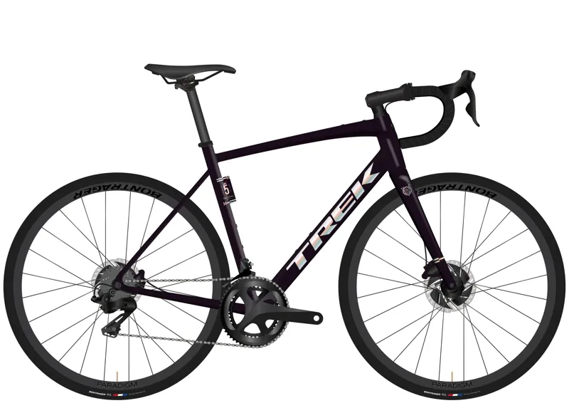 Trek Domane AL 5 Road Bike in Trek Black