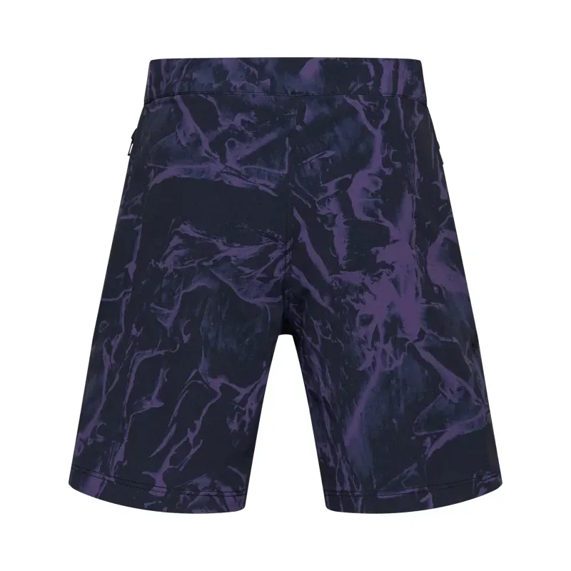 Fox Youth Ranger Image Print Shorts in Plum Purple-1