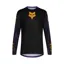 Fox Youth Ranger Image Print Long Sleeve Jersey in Plum Purple