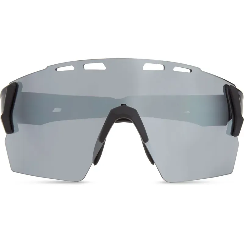 Madison Stealth Silver Mirror Lens Sunglasses in Black-4