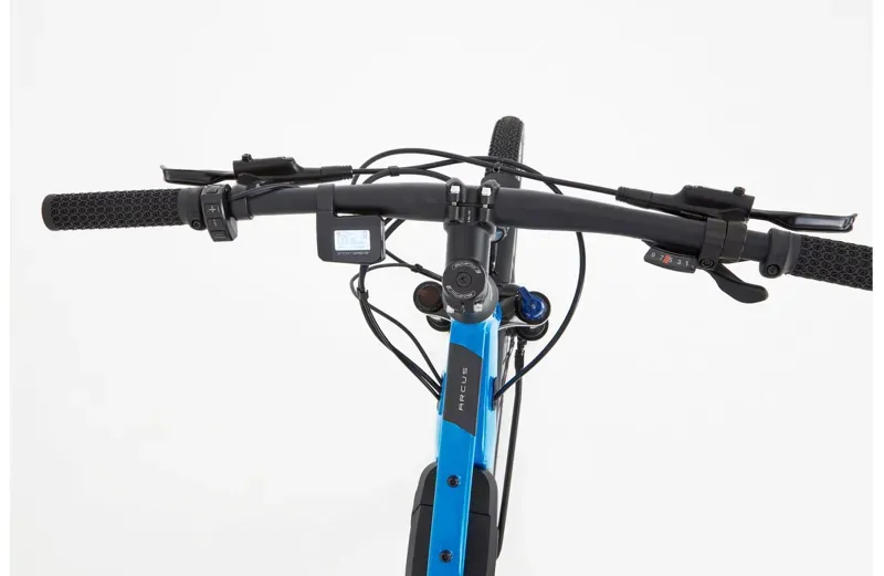 2021 Ridgeback Arcus 2 Open Frame Electric Hybrid Bike in Blue-2