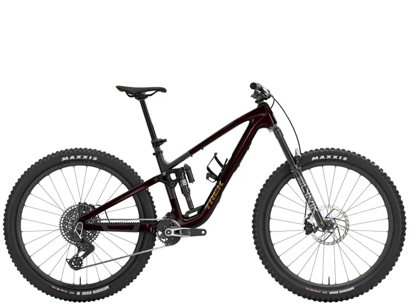 Trek Fuel EX 9.9 X0 AXS Gen 7 Mountain Bike in Gloss Dark Carmine/Matte Trek Black