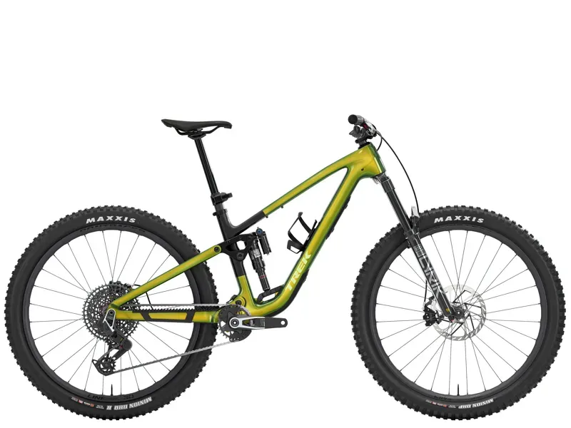 Trek Fuel EX 9.9 X0 AXS Gen 7 Mountain Bike in Gloss Chameleon Green/Matte Black