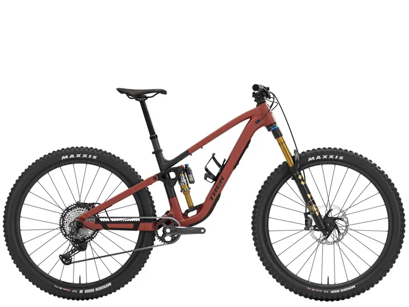 Trek Fuel EX 9 XT Gen 7 Mountain Bike in Matte Sedona Red/Pennyflake Splatter
