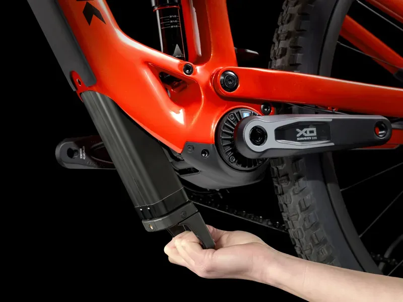 Fuel Exe 9.9 Xo AXS Electric Mountain Bike in Lava-2