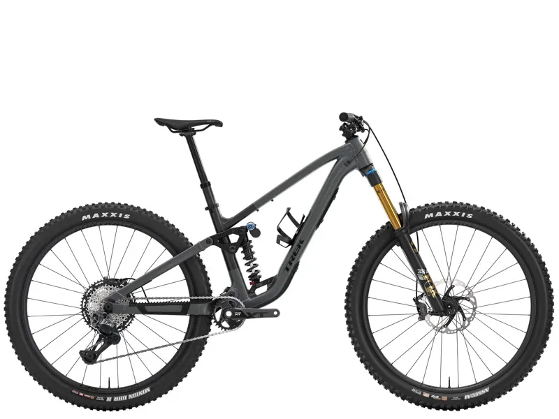 Trek Fuel LX 9 XT Di2 Mountain Bike in Lithium Grey/Trek Black Splatter