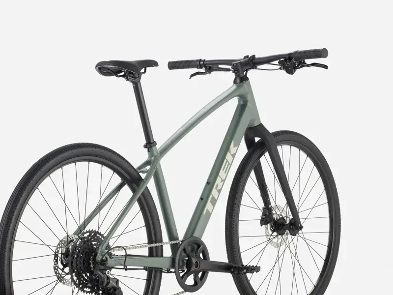 Trek FX Sport AL 3 Hybrid Bike in Keswick Green-1